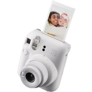 Фотоаппарат моментальной печати fujifilm instax mini 12 clay white