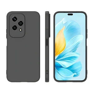 Woo case liquid silicone honor 200 lite, black  Thumbnail 3