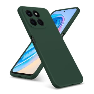 Woo case liquid silicone honor 200 smart, dark green