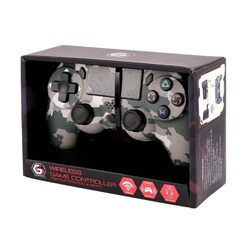 Геймпад gembird jpd-ps4bt-01-cm, чёрный 2