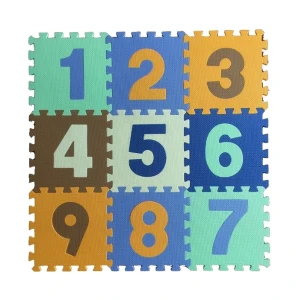 Covoraș-puzzle educativ "cifre"