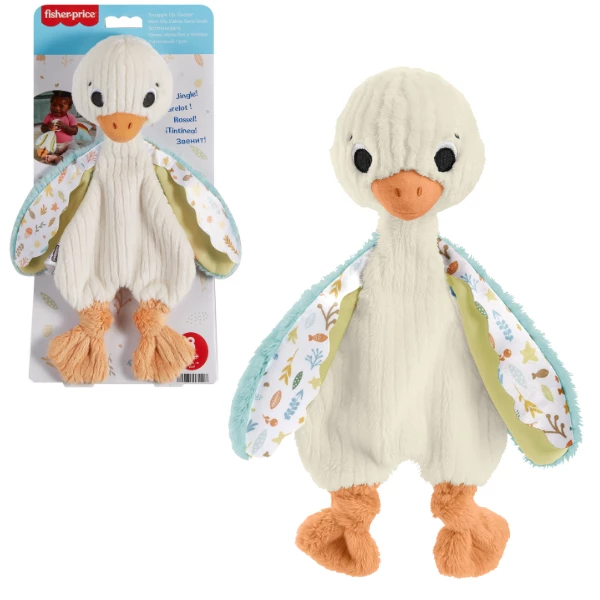 Fisher-price jucărie de pluș "gâscă" cu sunete  pentru nou-născuți 2