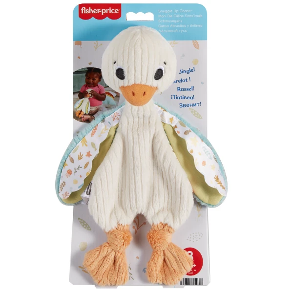 Fisher-price jucărie de pluș "gâscă" cu sunete  pentru nou-născuți 3