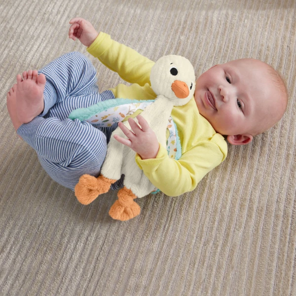 Fisher-price jucărie de pluș "gâscă" cu sunete  pentru nou-născuți 4