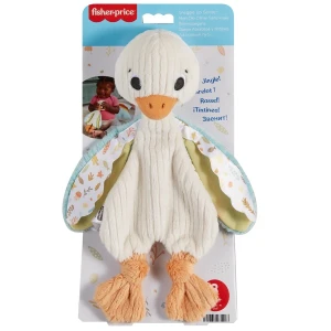 Fisher-price jucărie de pluș "gâscă" cu sunete  pentru nou-născuți Thumbnail 3