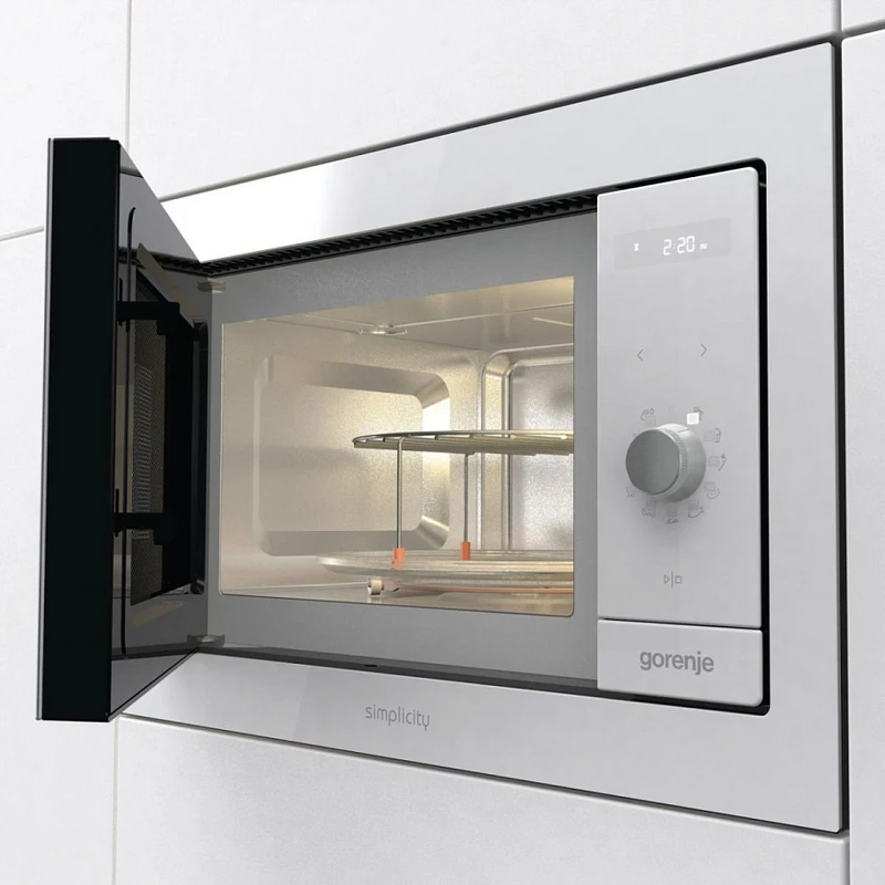 Микроволновая печь gorenje bm 235 g1syw, белый 4