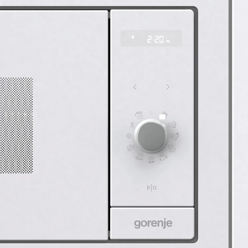 Микроволновая печь gorenje bm 235 g1syw, белый 6