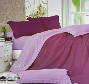 LENJERIE DE PAT DUBLA BUMBAC 100% – MOV & LILA (06-MS32-20-EV)