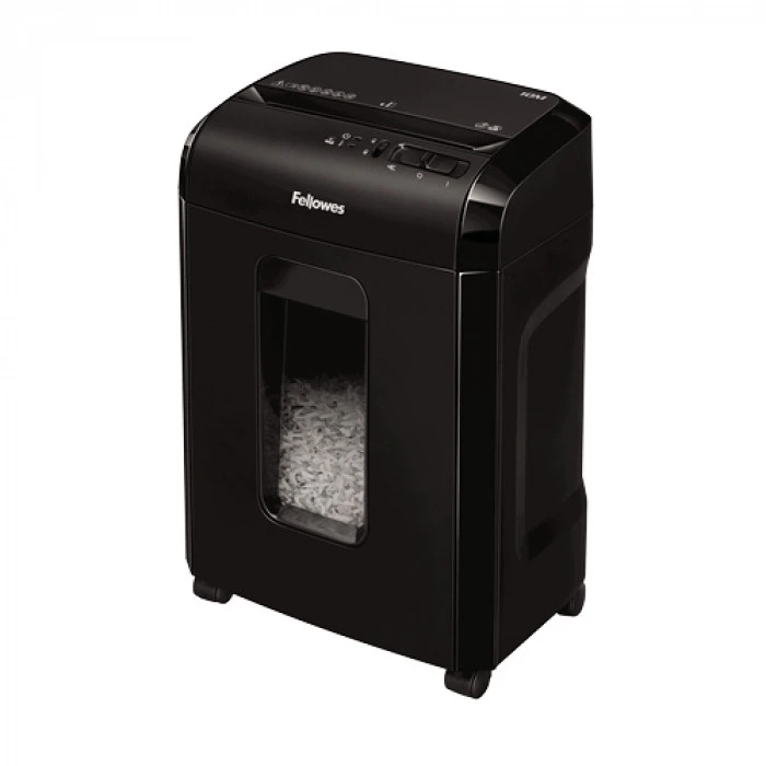 Шредер fellowes powershred® 10m, чёрный 4