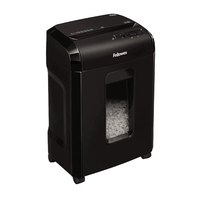 Шредер fellowes powershred® 10m, чёрный 3