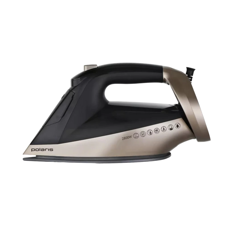 Утюг polaris pir 2852ak, 2800вт, черный | золотистый 5