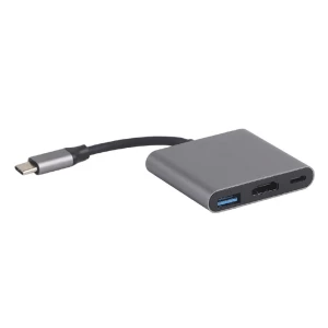 Helmet adapter type-c to usb3.0+hdmi+pd, hc-04, grey Thumbnail 2