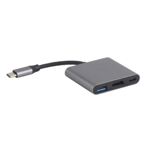 Helmet adapter type-c to usb3.0+hdmi+pd, hc-04, grey Thumbnail 2