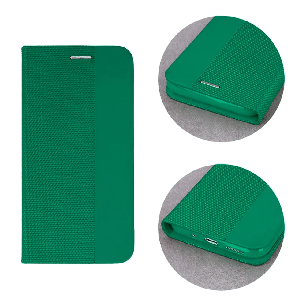 Чехол woo case shell flip nylon для oppo reno 12f/12fs 4g, зеленый 2