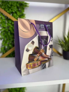 Punga cadou eleganta pentru barbati, 18×23×10 см (cp-24-421-1) Thumbnail 3