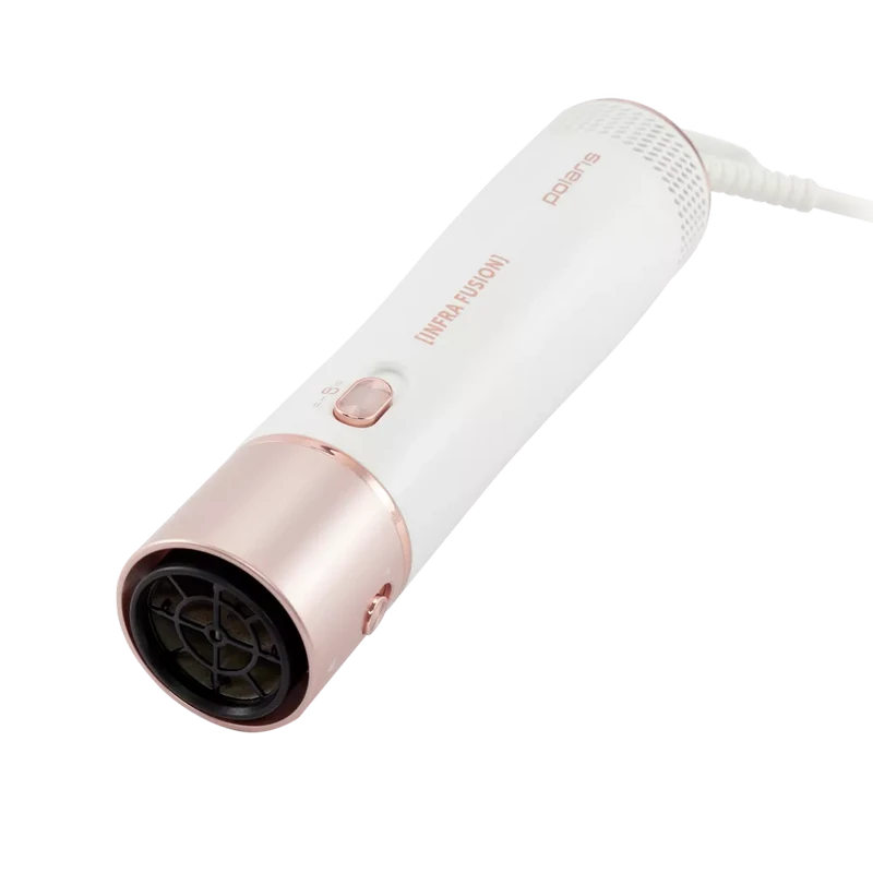 Uscător de păr-perie polaris phsb2111, 1200w, alb | aur roz 10