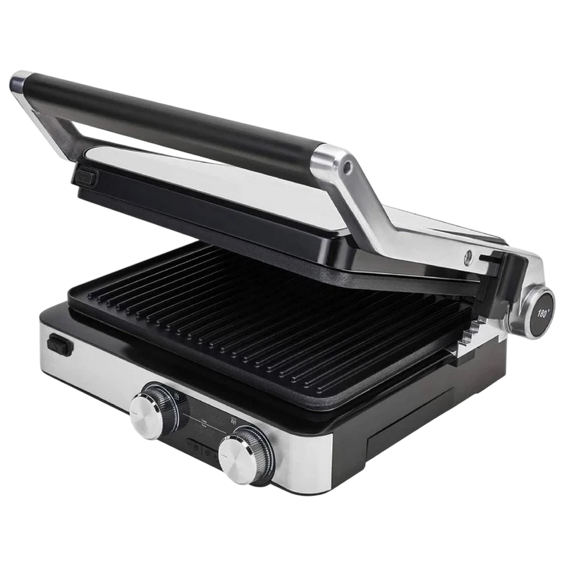 Grătar electric polaris pgp 7001d, 2000w, argintiu 3
