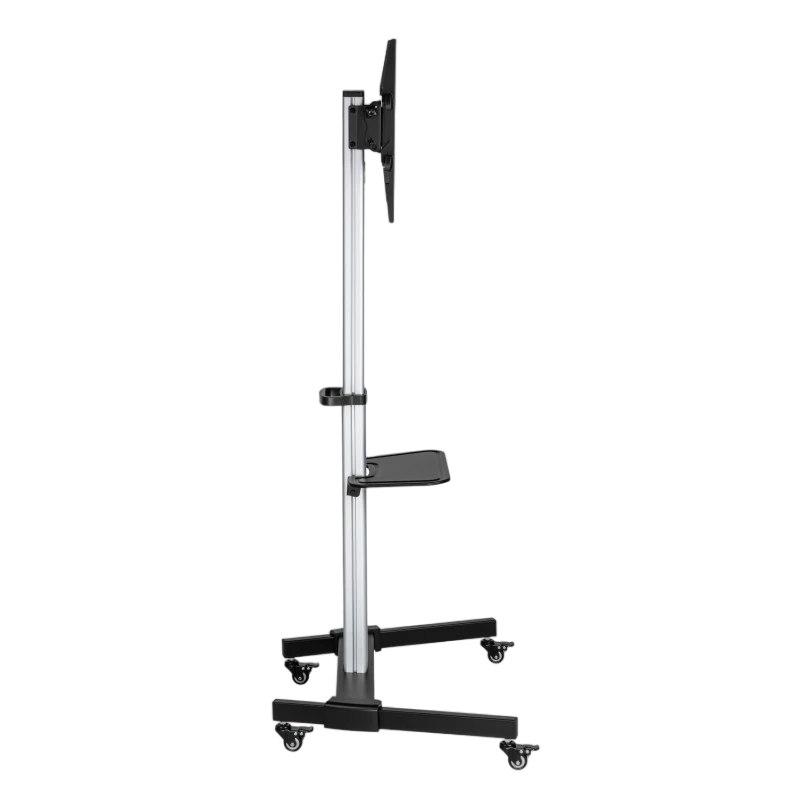 Подставка под телевизор на ножке reflecta elegant 86p-shelf, серебристый 7