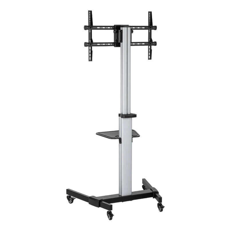 Подставка под телевизор на ножке reflecta elegant 86p-shelf, серебристый 5