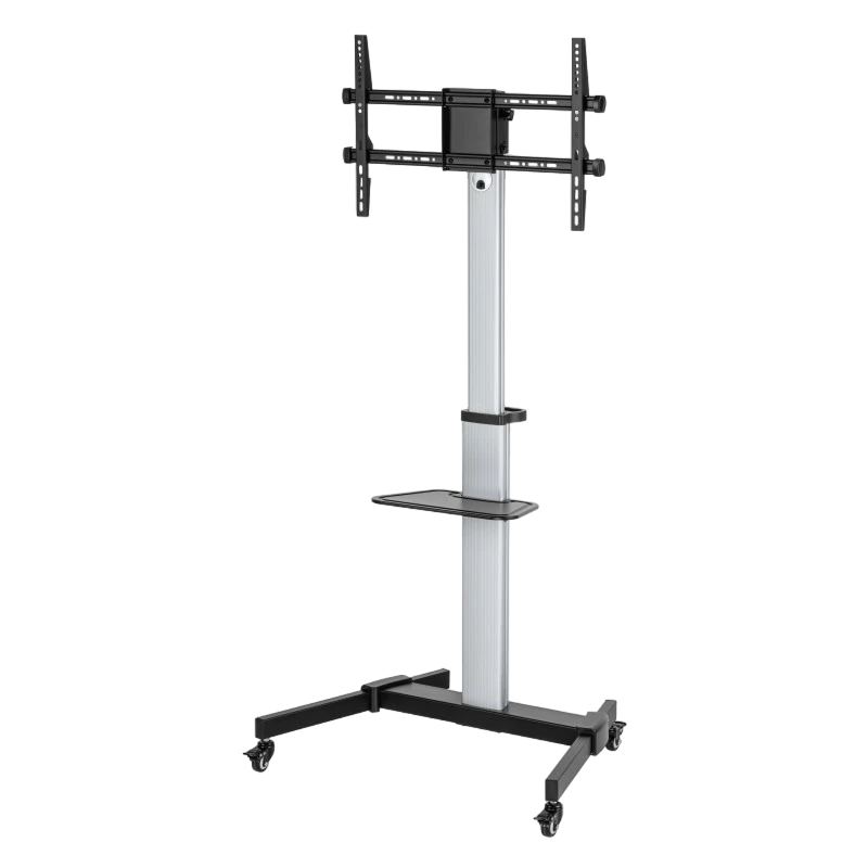 Подставка под телевизор на ножке reflecta elegant 86p-shelf, серебристый 4