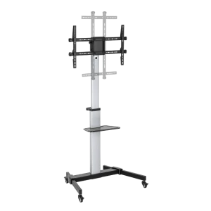 Suport pentru TV pe picior Reflecta Elegant 86P-Shelf, Argintiu