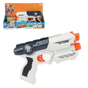 Pistol de jucărie cu săgeți moi