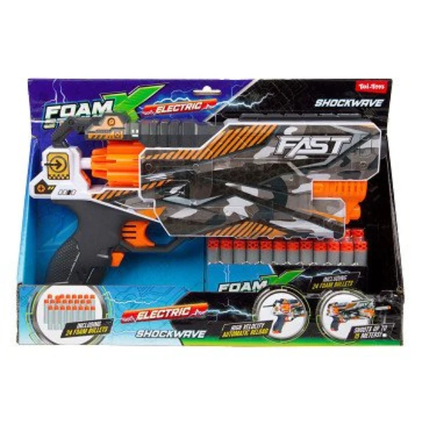 Blaster electric, cu săgeți moi 4