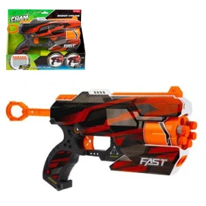 Blaster „ciclon” cu săgeți moi