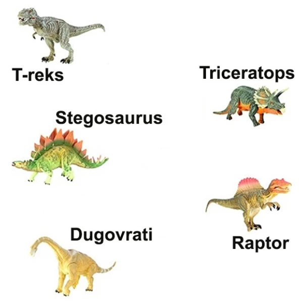 Lumea dinozaurilor, 6 modele 4