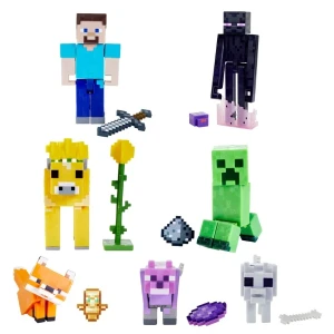 Figurină de bază minecraft, 8 cm, în ass. Thumbnail 4