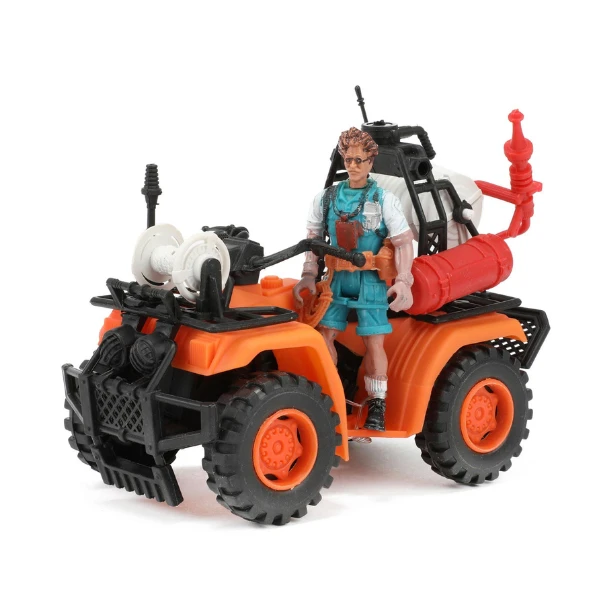 Set de joacă „lumea dinozaurilor”,  jeep cu dinozaur 4
