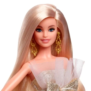 Păpușa de colecție barbie holiday 2025, blondă Thumbnail 4