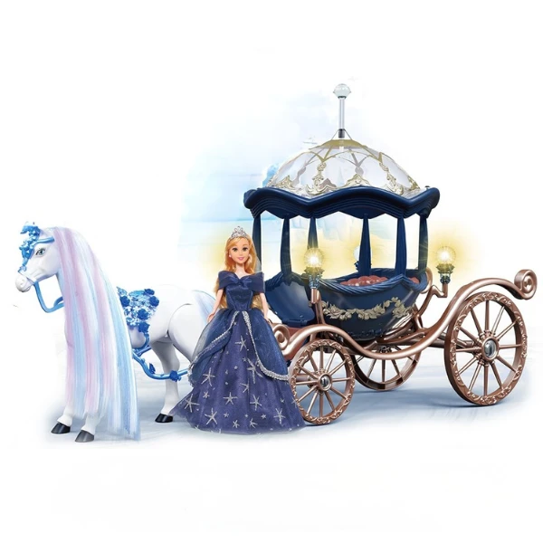 Set de joacă „prințesa cu cal și careta”, cu lumina și sunet 2