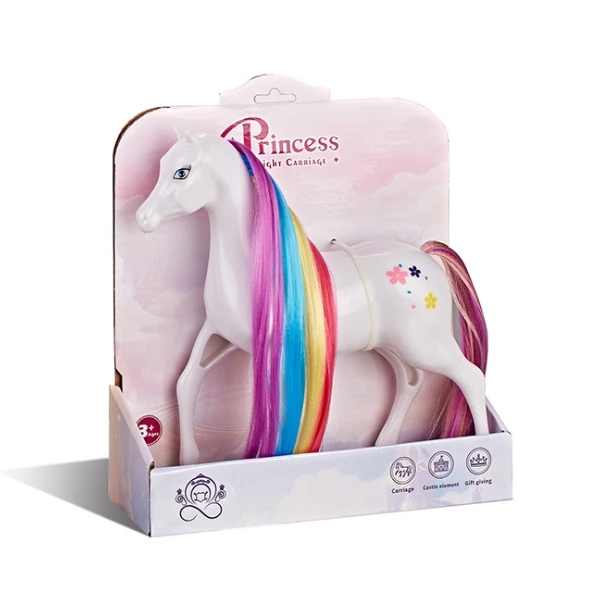 Căluț cu coamă curcubeu 4