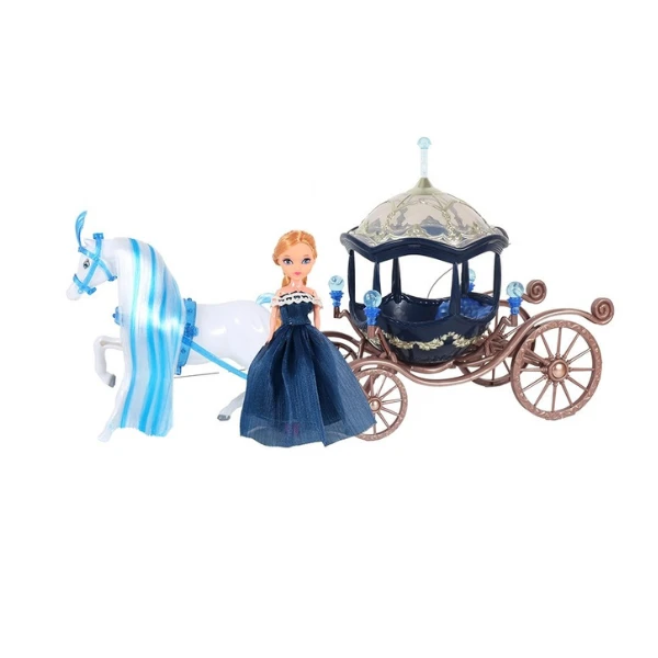 Set de joacă „prințesa cu cal și careta” 2