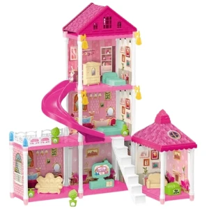 Căsuță pentru păpuși "vila mică” + accesorii, 148 elem. Thumbnail 2