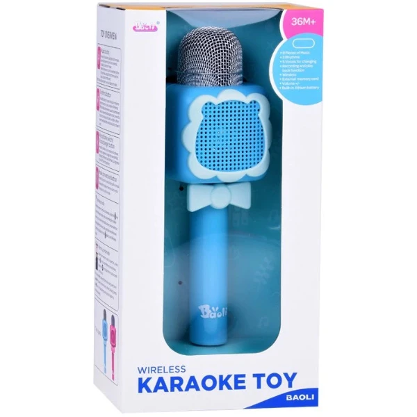 Microfon karaoke wireless cu bluetooth (as.) 4