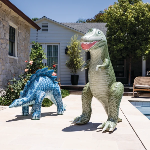 Intex tyrannosaurus și stegosaurus gonflabil, 2 modele 9