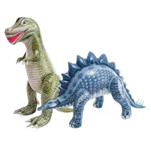 Intex tyrannosaurus și stegosaurus gonflabil, 2 modele