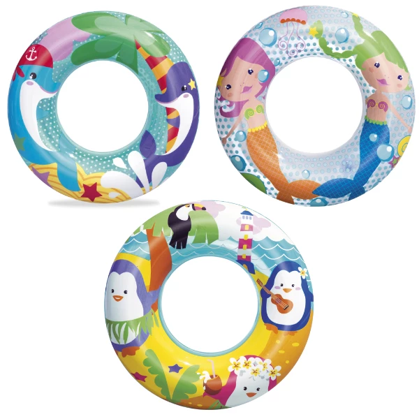 Bestway cerc gonflabil „aventuri pe mare”, d51 cm, 3 modele, 3-6 ani 2