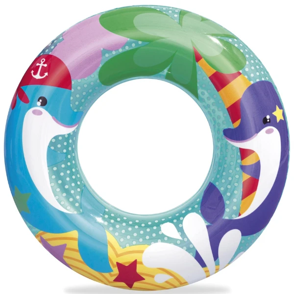 Bestway cerc gonflabil „aventuri pe mare”, d51 cm, 3 modele, 3-6 ani 5