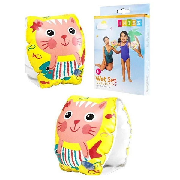 Intex aripioare de înot gonflabile "pisoiaș" 20х15 cm, 1-3 ani 4