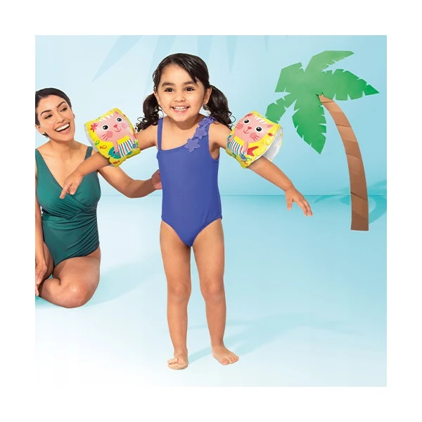 Intex aripioare de înot gonflabile "pisoiaș" 20х15 cm, 1-3 ani 6