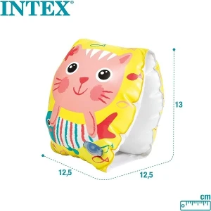 Intex aripioare de înot gonflabile "pisoiaș" 20х15 cm, 1-3 ani Thumbnail 2