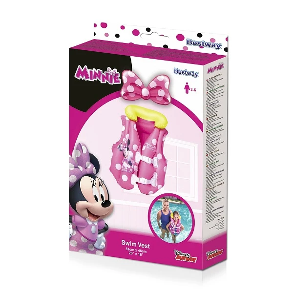 Bestway vesta gonflabila minnie mouse, 51х46cm, 3-6 ani 3
