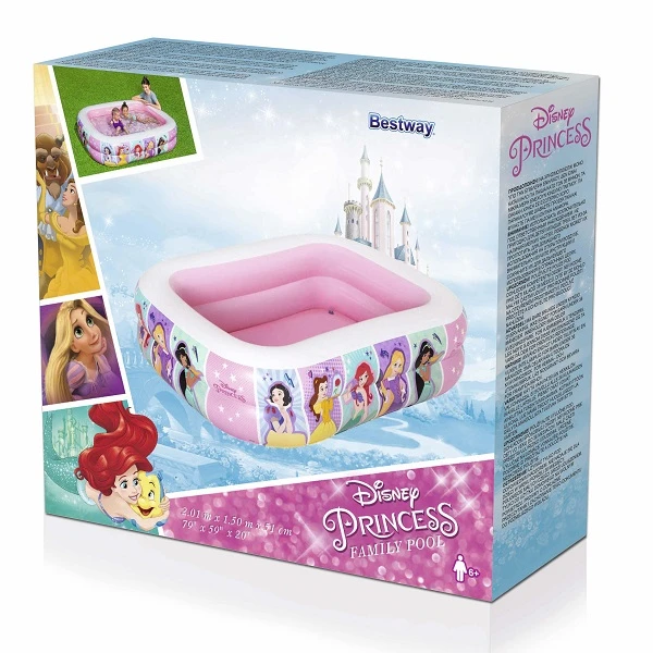 Bestway piscină gonflabilă pentru copii “prințesele disney” 201х150х51 cm, 450 l, 6+ 3