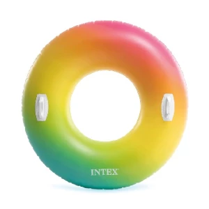 Intex cerc gonflabil “curcubeu ombre” d 122 cm cu mânere, până la 100kg, 9+ Thumbnail 2