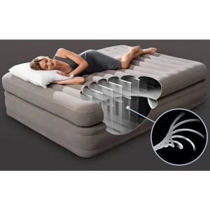 Intex saltea velur 152x203x51cm cu pompa incorporata, prime confort Thumbnail 3
