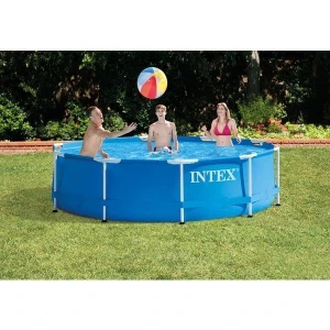 Intex piscină metal frame 305×76 cm, 4485 l, cadru metalic Thumbnail 2