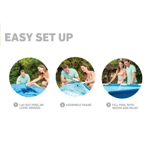 Intex piscină metal frame  366х76 cm, 6503 l, cadru metalic Thumbnail 3
